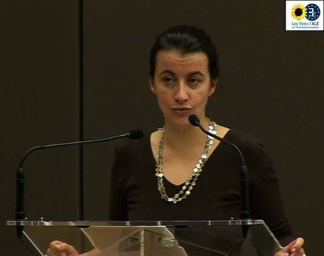 Cécile Duflot Forum Copenhague d'Europe Ecologie