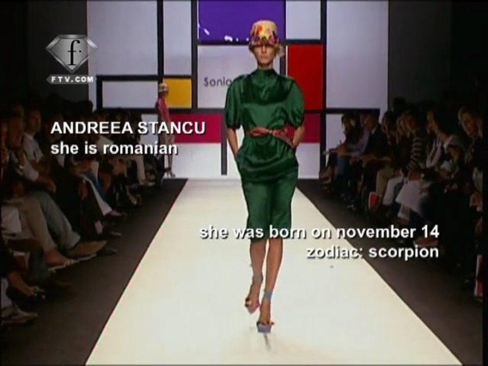 ANDREEA STANCU MODELS S/S 09 MILAN
