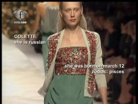 ANJA RUBIK COLETTE MODELS S/S 09 MILAN