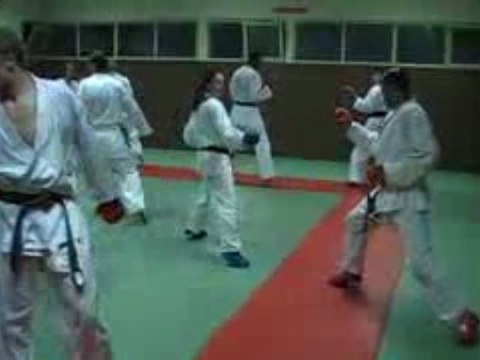 Entrainement kumité Laurine Furbatto vs Christian Luit - KSE