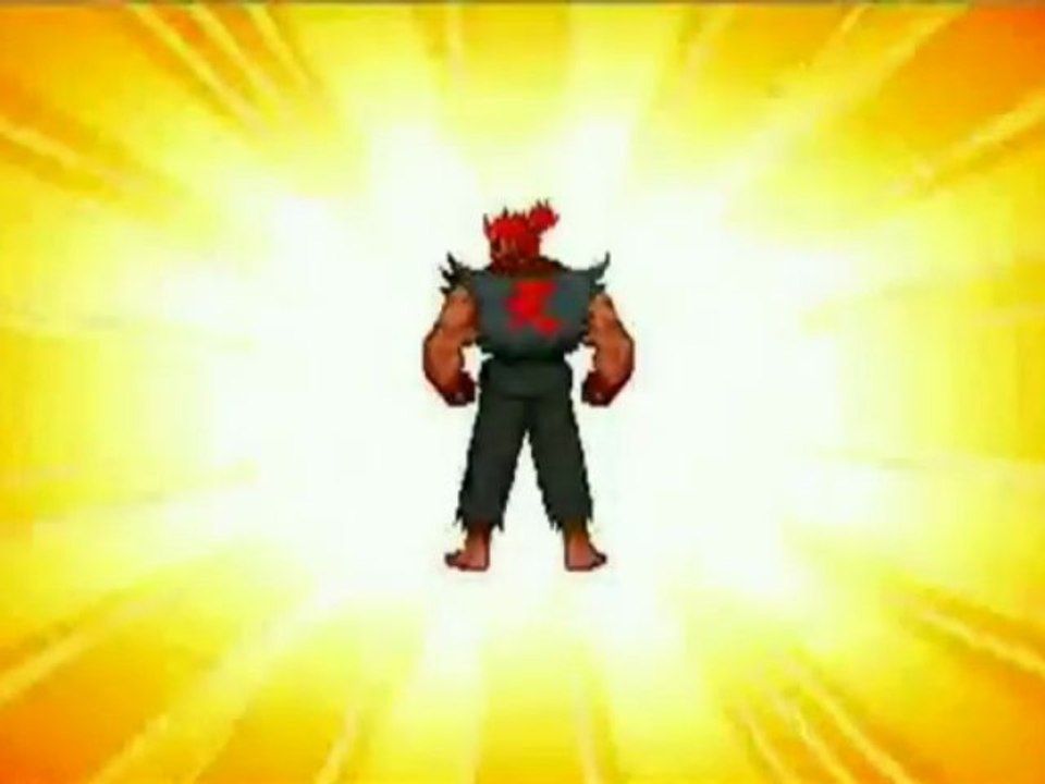 STREET FIGHTER ZERO ALPHA AKUMA GOUKI SEGA SATURN STEFGAMERS