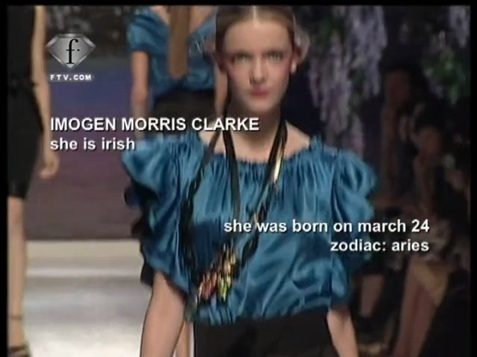 IMOGEN MORRIS CLARKE MODELS S/S 09 MILA