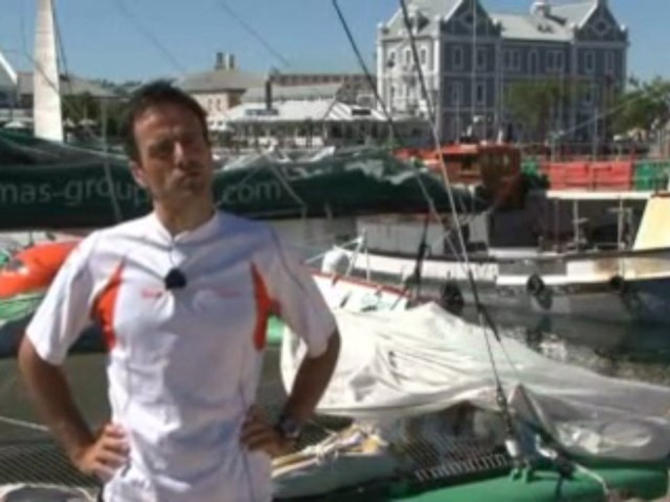 Jules Verne / Début de chantier à Cape Town