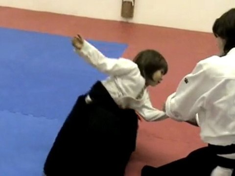 Démonstration Aïkido - Matthieu 6 ans