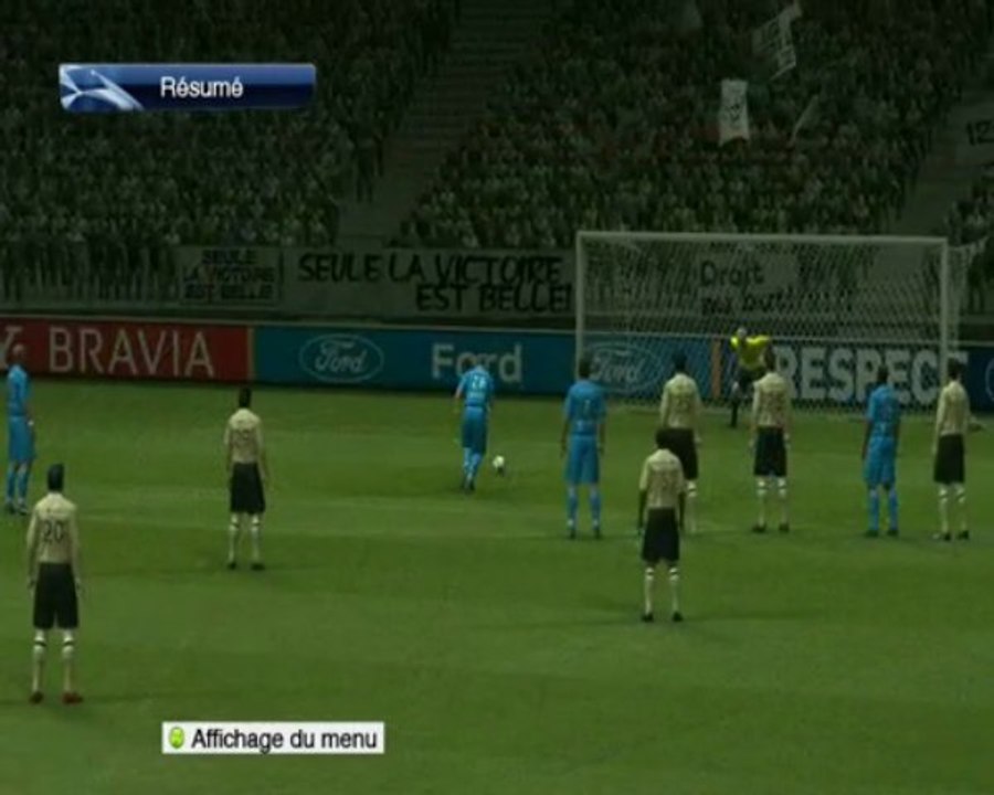 Olympique Lyonnais - Juventus de Turin EUROPA LEAGUE PES09