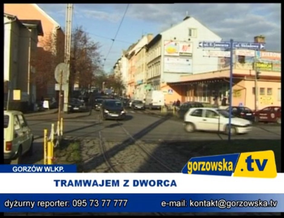 Tramwajem z dworca
