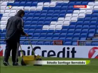 Bernabeu stadium Real Madrid vs Milan Champions league