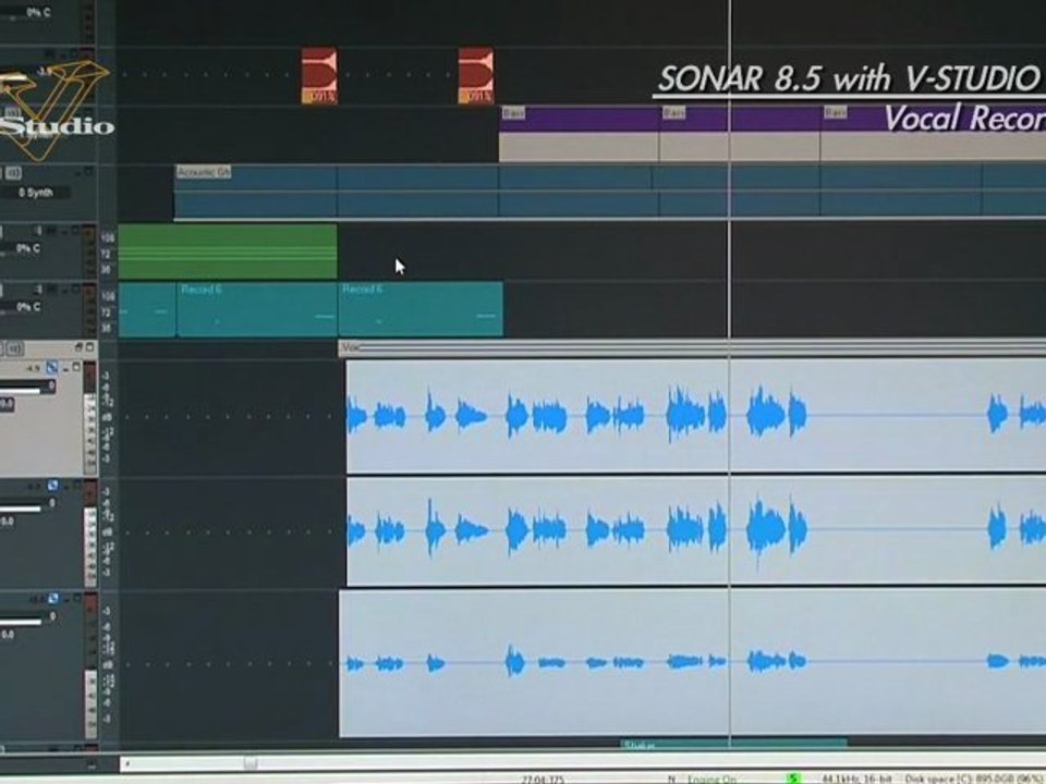 Record Killer Lead Vocals with V-Studio 700