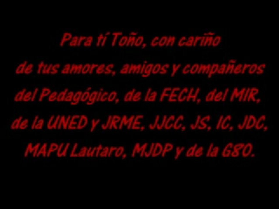 "El encuentro" contigo, Toño Román. Hasta siempre.