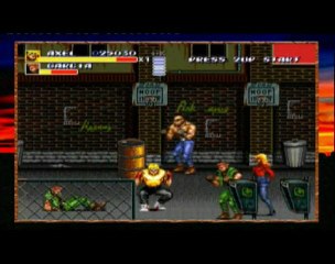 (SIX-K) STREETS OF RAGE 3 sur MEGADRIVE