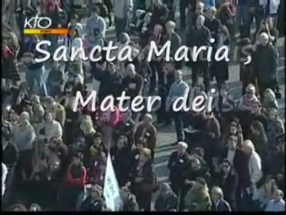 Salutation Angélique en Latin