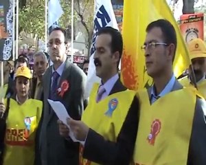 KESK Üyeleri Grevde