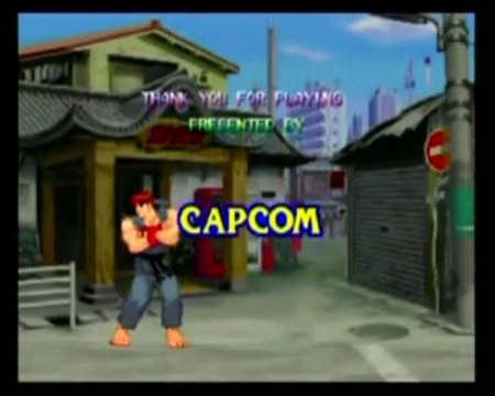 STREET FIGHTER ZERO ALPHA FINS SEGA SATURN STEFGAMERS