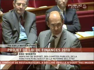 SEANCE,Projet de loi de Finances pour 2010
