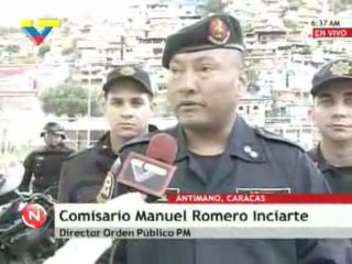 Dispositivo Navidad Segura en Antímano