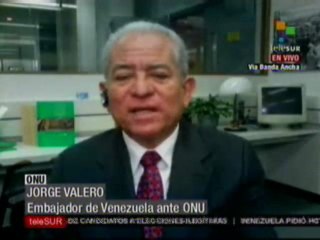 Venezuela denuncia ante ONU amenaza de bases militares Eeuu