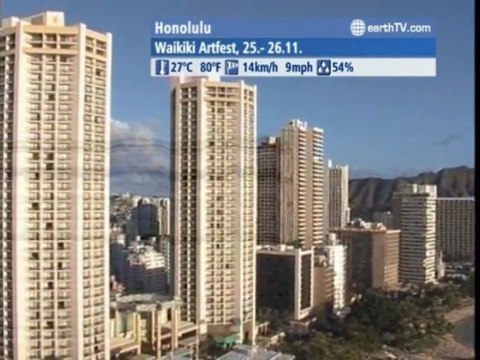 Avignon - France, New York - USA, Auckland - New Zealand, Amsterdam - Netherlands, Honolulu - USA, Bandar Seri Begawan - Brunei, Berlin - Germany