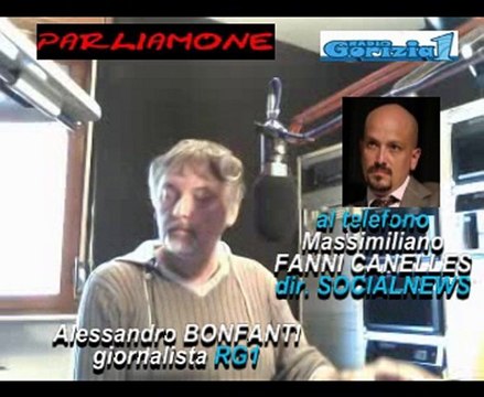 Videointerviste rg1-Socialnews on air-Max Fanni Canelles