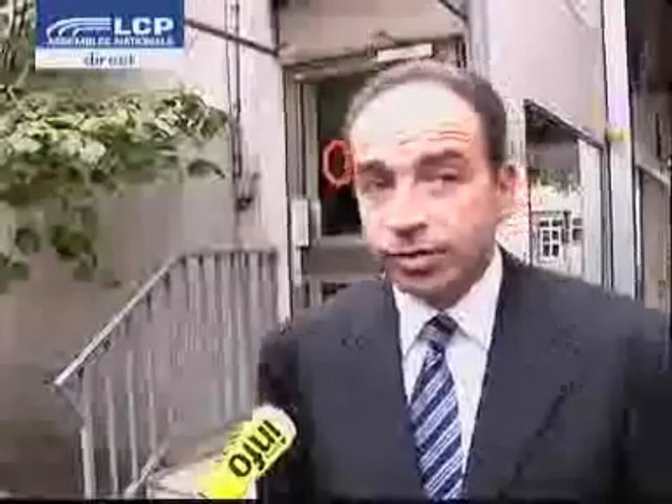Jean-François Copé en visite à France Télécom le 19/11/2009