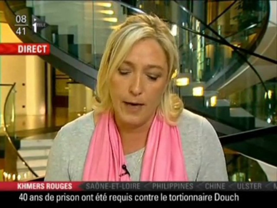 Marine LE PEN sur I>télé