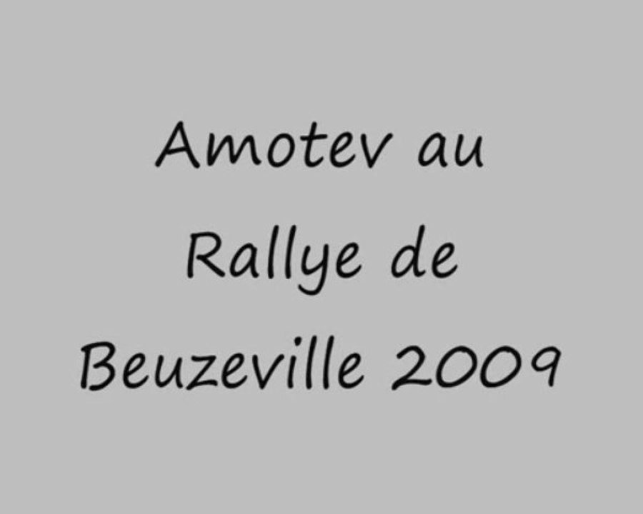 Rallye Beuzeville 2009