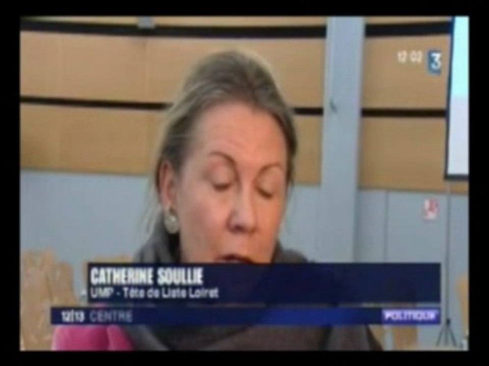 Extrait 12/13 France 3 Centre du 25/11/09 Régionale 2010