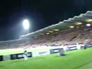 but chamack contre la juventus , ambiance virage nord