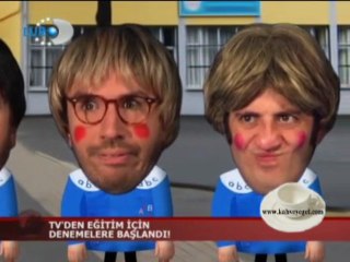 TV den eğitim Koca kafalar baba haber