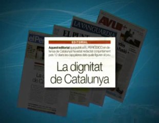 La premsa catalana defén l’Estatut