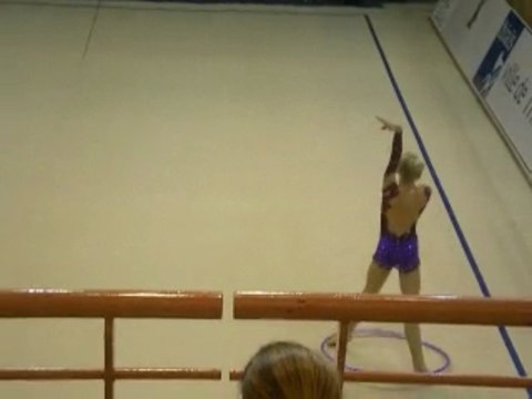 Démonstration Kseniya Moustafaeva cerceau région CRIFMA