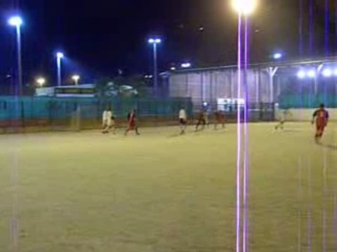 Match du 20 novembre 2009: coup de pied arrêté de Jonathan