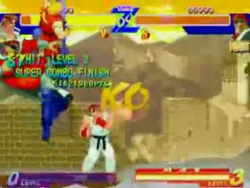 STREET FIGHTER ZERO ALPHA COMBOS SEGA SATURN STEFGAMERS