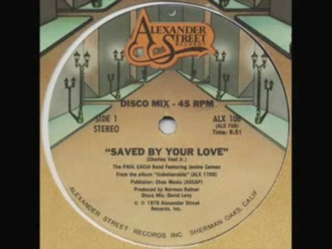 70s disco music - Paul Cacia Band - Saved By Your Love 1978
