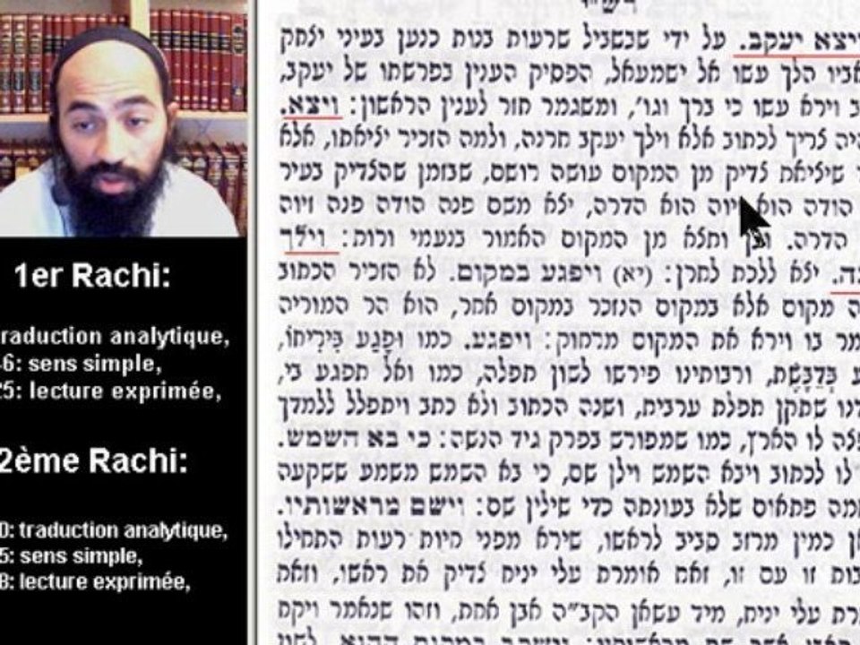 vayétsé yoel laguerre partie 3: Rachi dans les mots 11/09