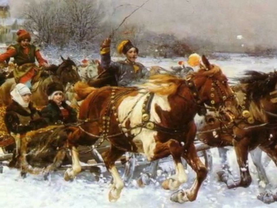 Petersburger schlittenfahrt/schön ist`s im winter