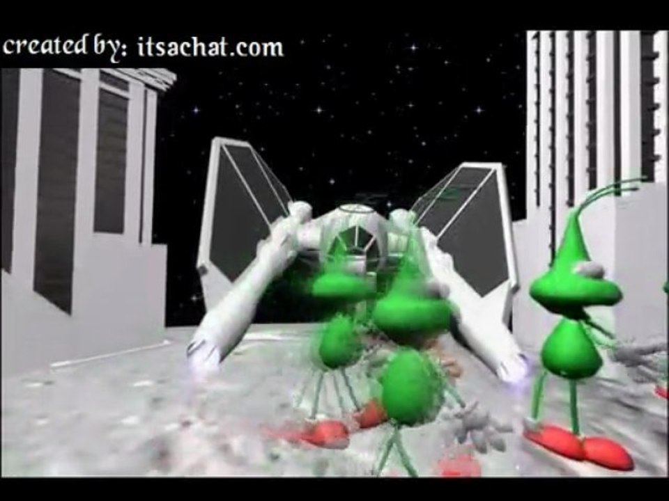 Digg vs. Reddit - First Encounter (3d animation)