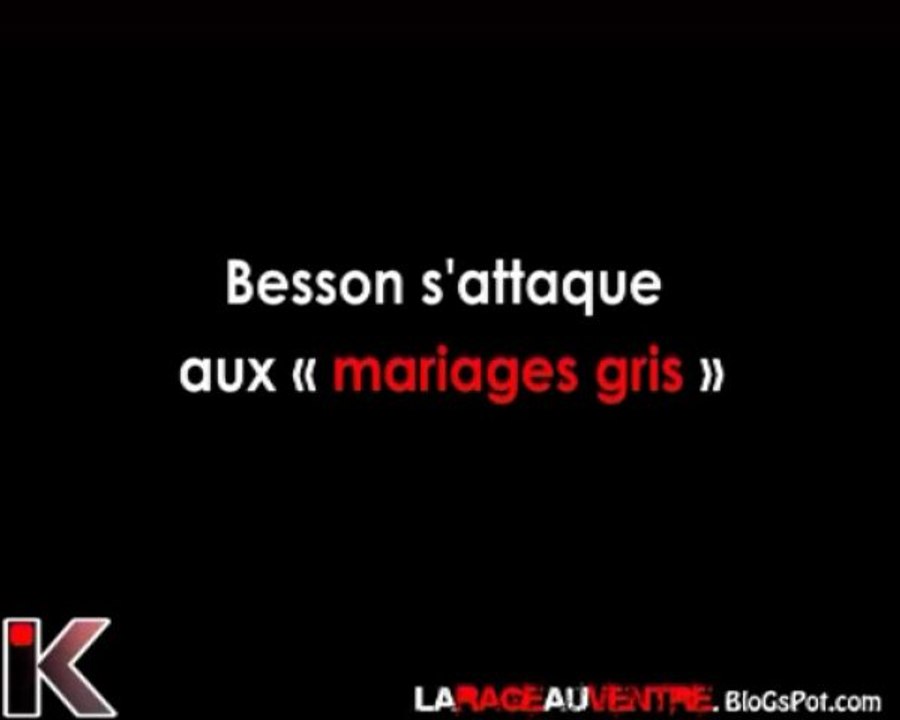 Besson s'attaque au mariage gris, Nicolas Ferran lui répond