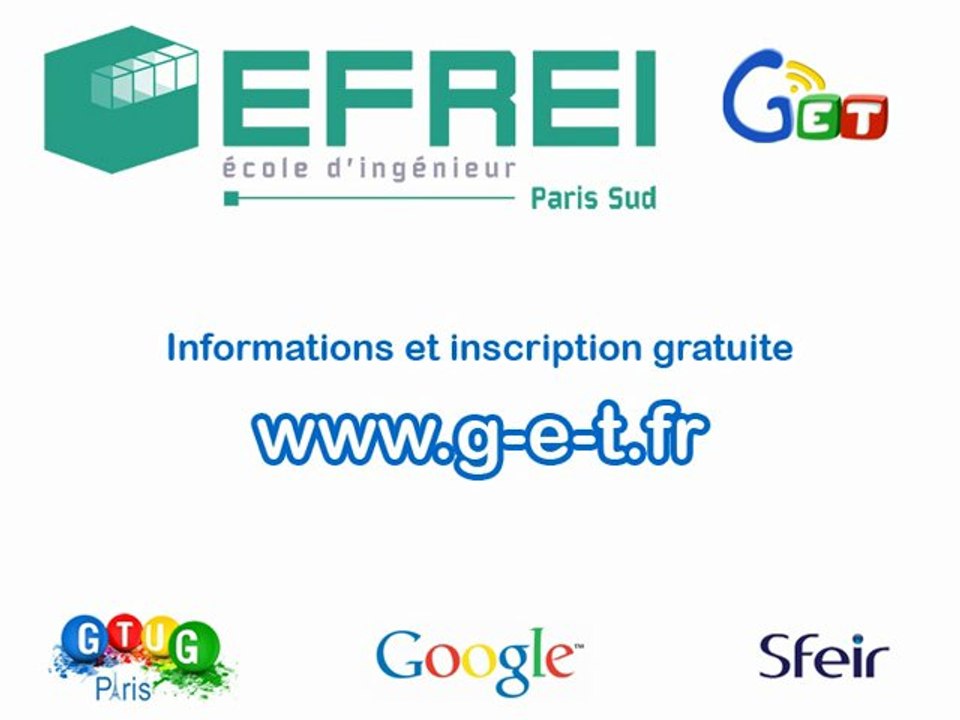 Conférence Innovation Web - Google EFREI Technologies