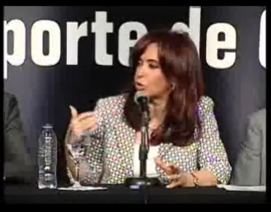 Cristina Fernández anunció un plan de renovación