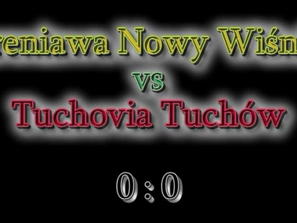 Mecz Szreniawa Nowy Wiśnicz vs Tuchovia Tuchów