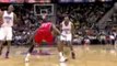NBA Dwight Howard takes the feed from Anthony Johnson and fi