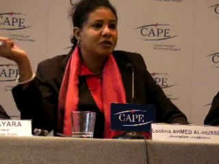 Loubna Ahmed al-Hussein Journaliste soudanaise