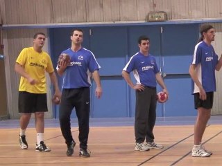 Tahar Labane face à l'Algérie (Aix Handball)