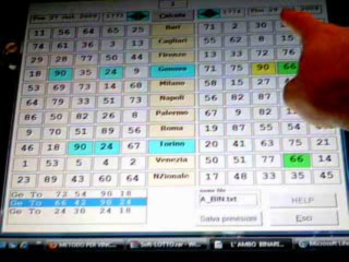 SOFTWARE METODO (GRATIS) LOTTO AMBO TERNO 15/99