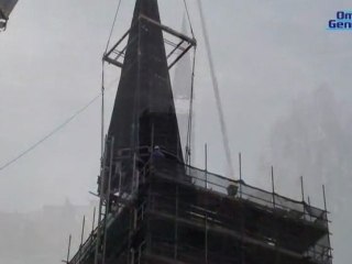 OmroepGennepTV 2009 Week 48 De Oude Martinustoren onthoofd