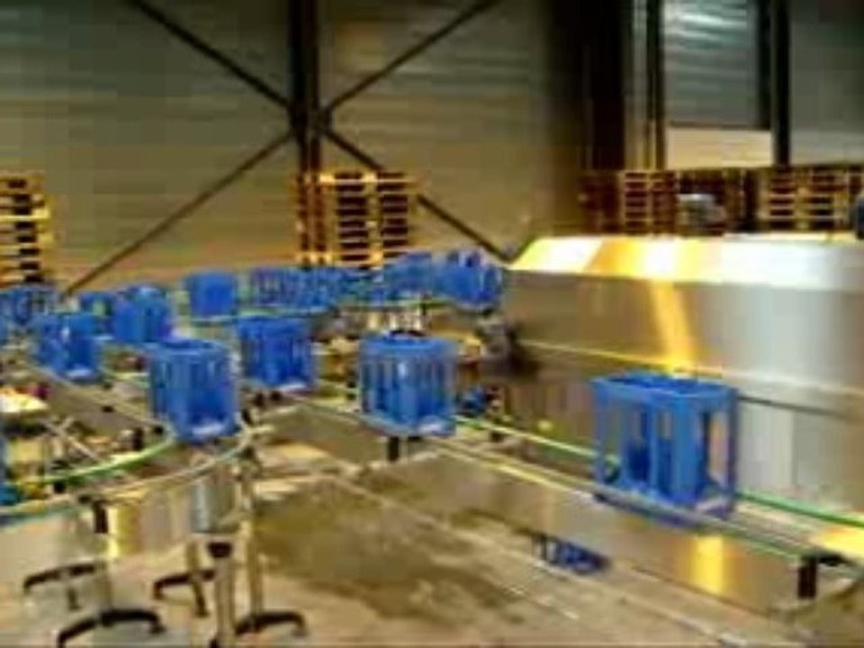 convoyeurs et tunnel de lavage industriel