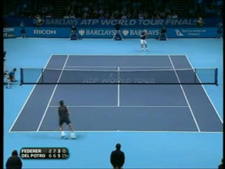 el Potro vence a Federer y ambos se clasifican para semifina