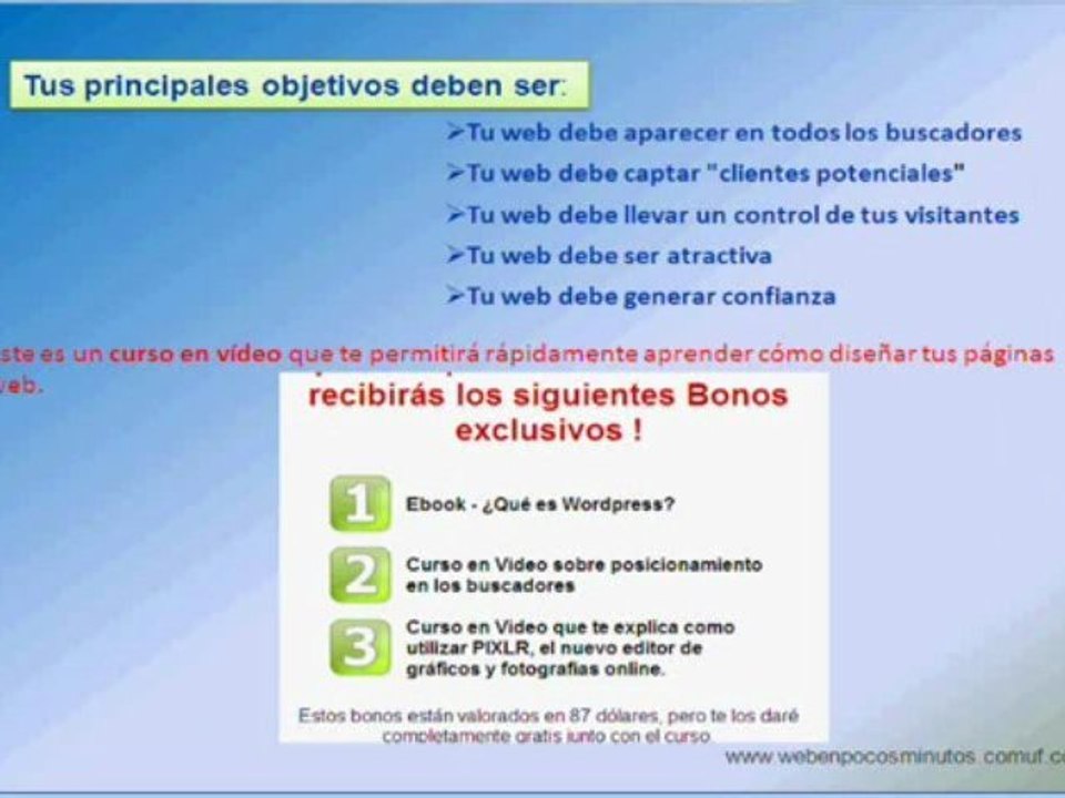 web como hacer una