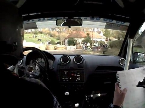 PERRIN - Rallye du Ternois 2009 ES6 - Ford Fiesta Trophy
