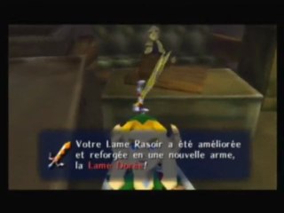 Zelda Majora's Mask , 28 ) La lame Dorée